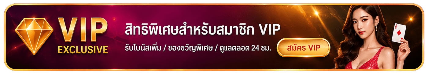 สิทธิพิเศษสำหรับสมาชิก VIP