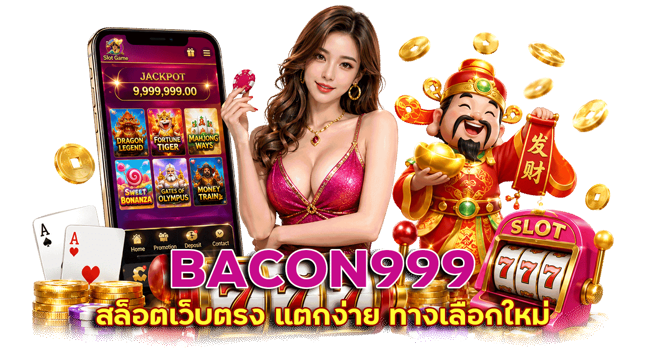 BACON999 สล็อตเว็บตรง แตกง่าย