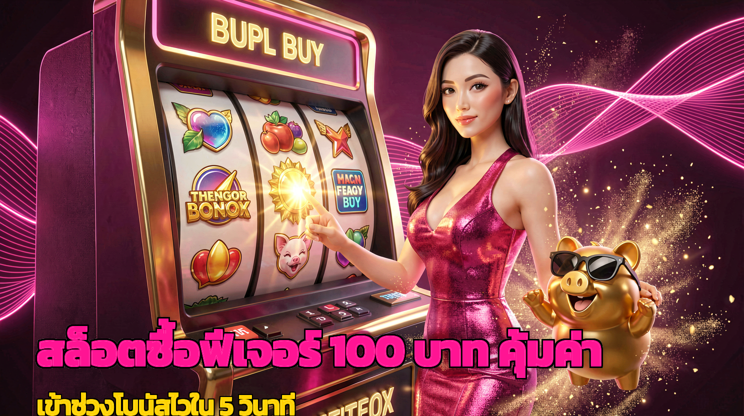 สล็อตซื้อฟีเจอร์ 100 บาท